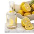 decoration set with ripple water carafe with bowl of lemons - Thumbnail 5