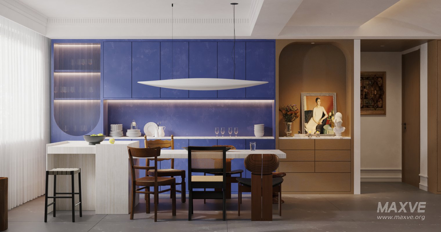 Luxurious living room and dining room - Image 3