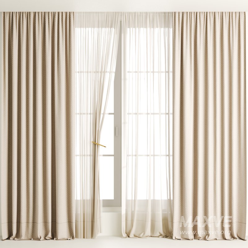 Silk and Cotton Curtain 030 - Image 1