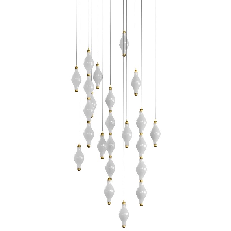 Dewy S4 Vertical vol 3 Pendant Lamp by euroluce - Image 1