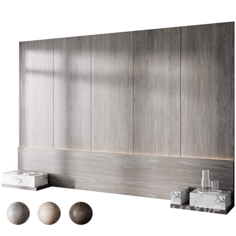 Headboard wall panel 016 - Image 1