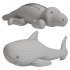 Shark and Crocodile Plush Toy - Thumbnail 4