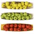 Terrazzo Bowl with Yellow Green and Red Apples - Thumbnail 3