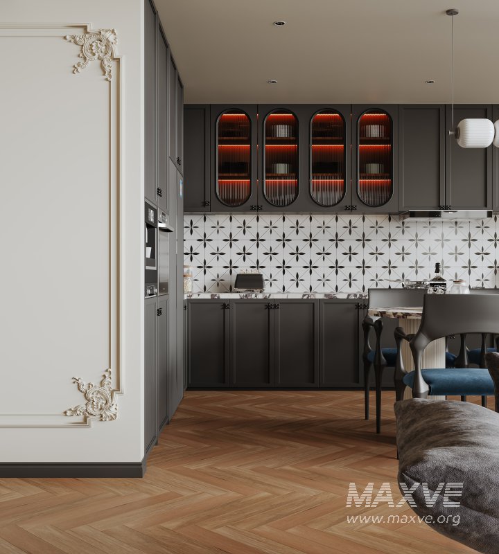 Luxurious living room and dining room kitchen - Image 5