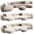 Bezier sofa by Minotti | 3 in 1 - Thumbnail 5