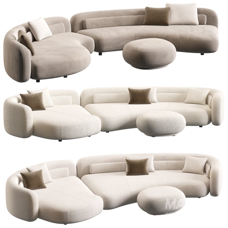 Bezier sofa by Minotti | 3 in 1 - Image 5