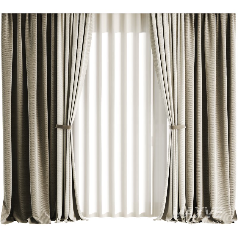 Silk and Cotton Curtain 038 - Image 1
