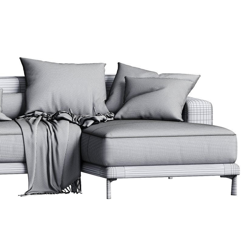 Dellarobbia Monroe AC 2138 Corner Sofa - Image 6