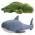 Shark and Crocodile Plush Toy - Thumbnail 1