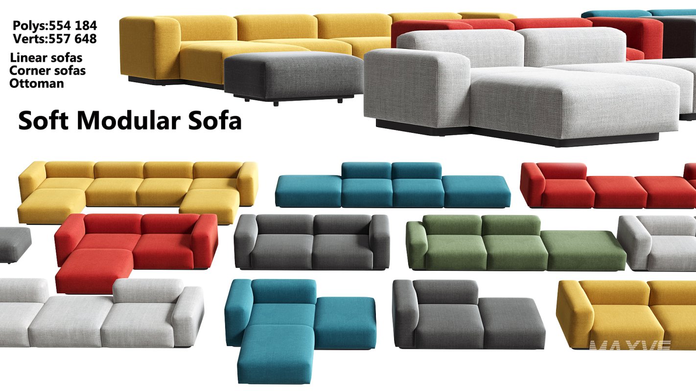 Soft Modular Sofa - Image 6
