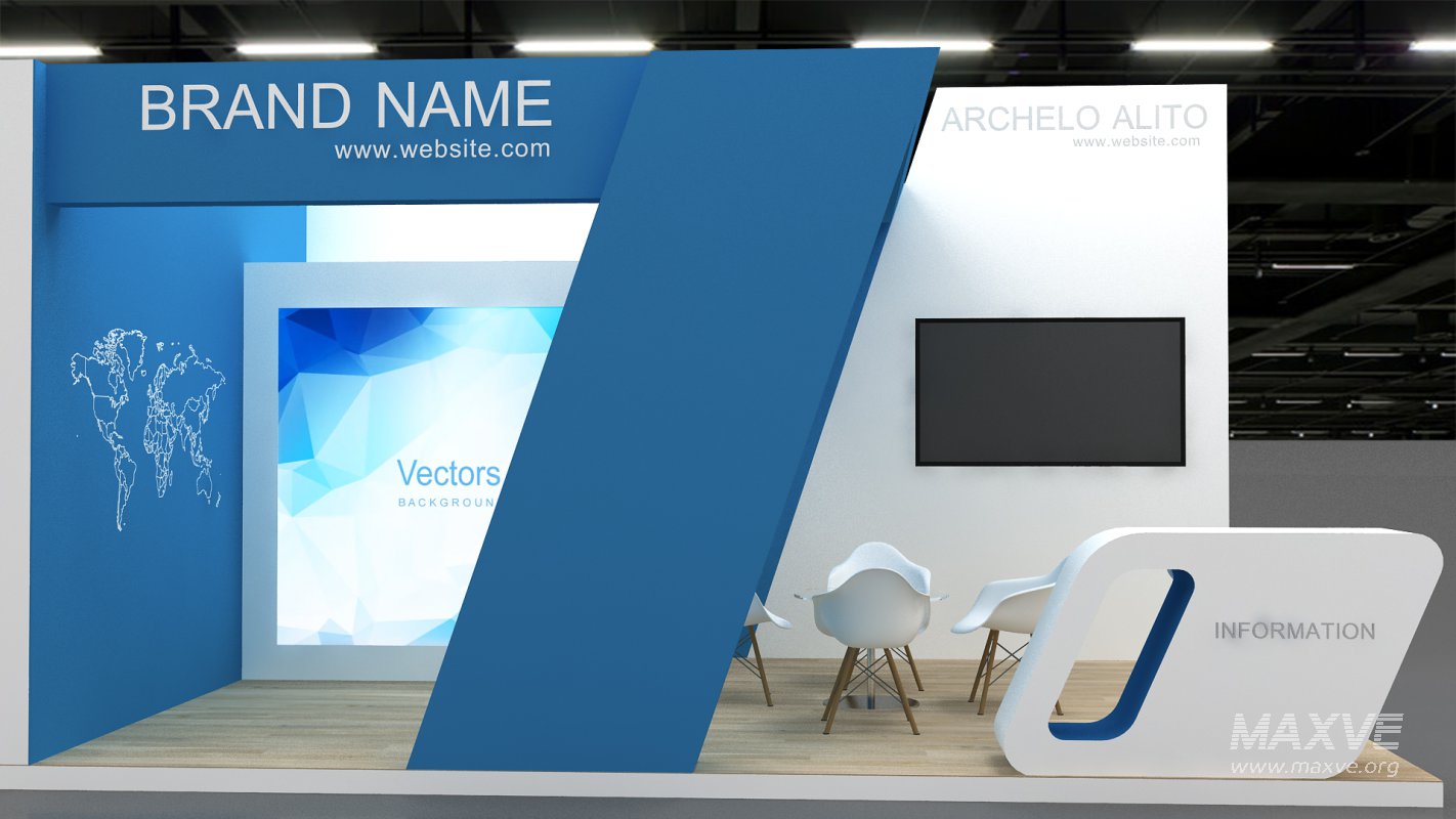 3d exhibition booth stand - Image 4
