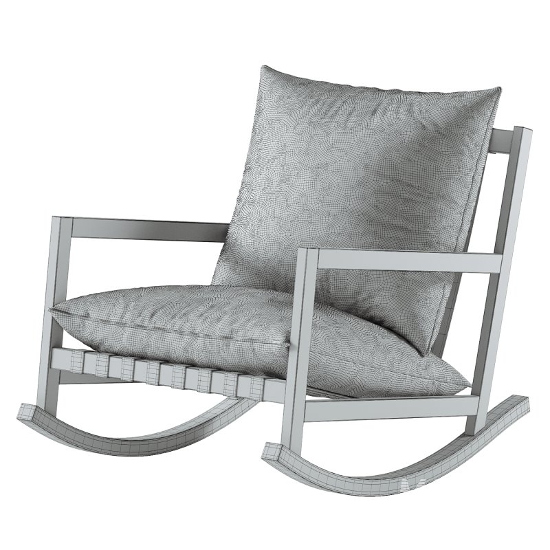 Aiken Outdoor Rocking Chair - Image 4