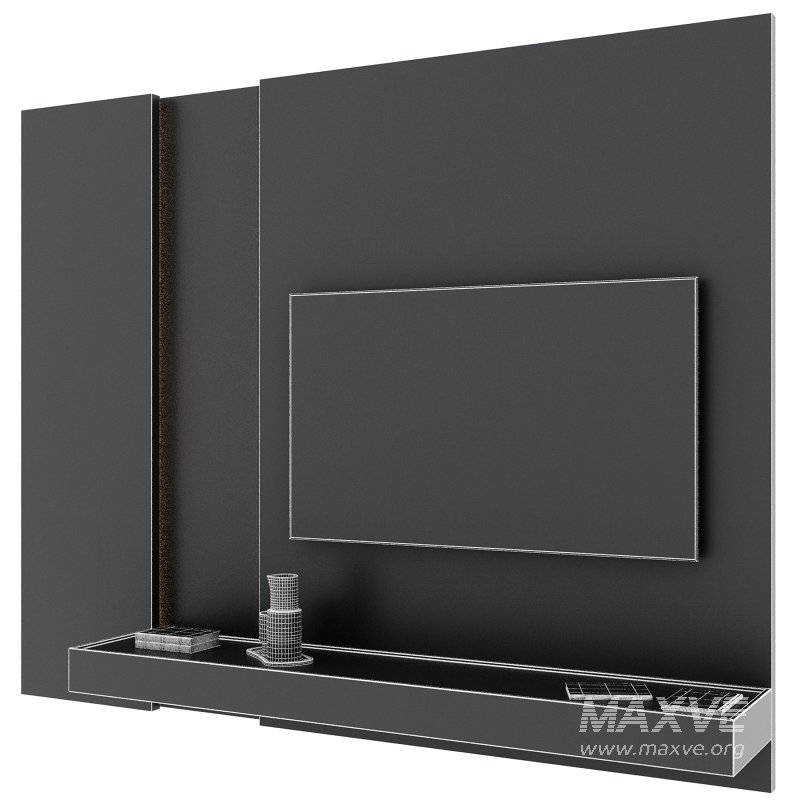 tv wall set 09 - Image 3