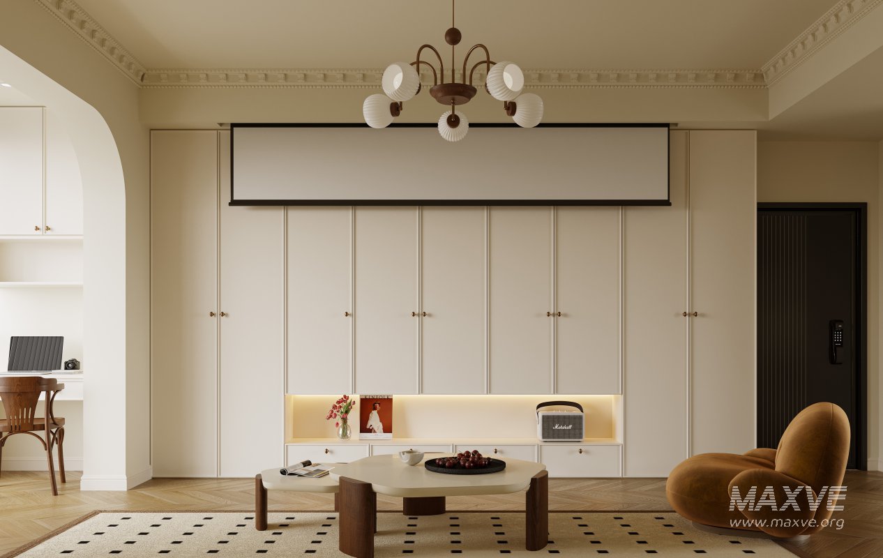 Luxurious living room and dining room kitchen - Image 6