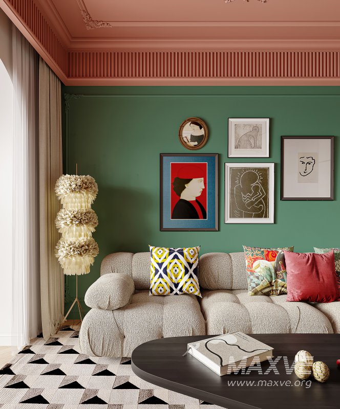 Luxurious living room and dining room - Image 3