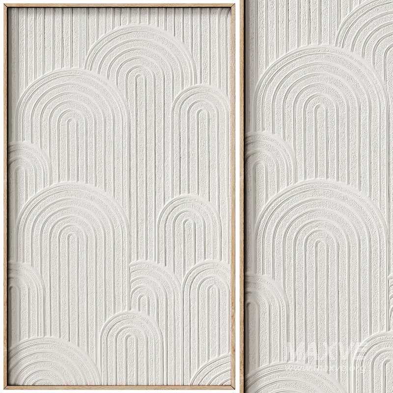 Decorative panel 3D ART RELIEF 34 - Image 1