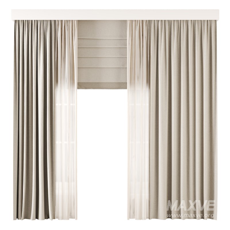Roman and Cotton Curtain 026 - Image 2