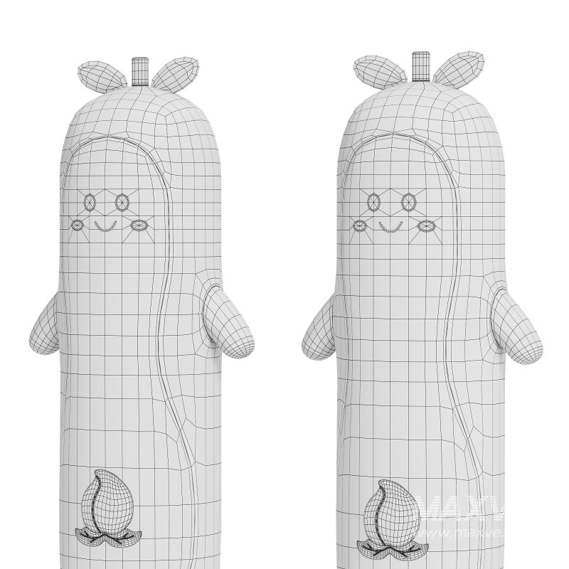 Cute Kids Plush Peach Shape Toys Pillow - Image 3