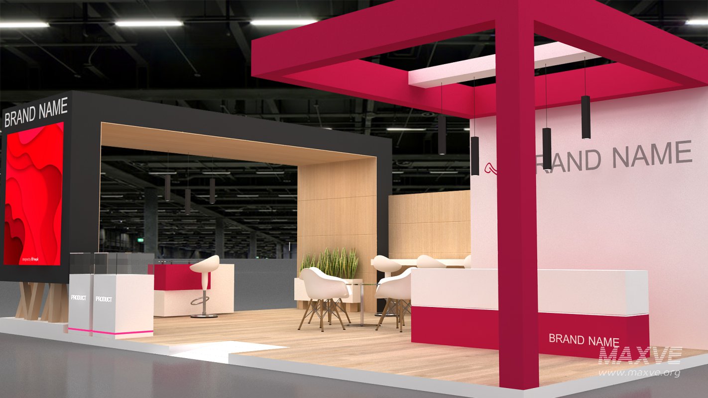 3d model exh booth - Image 5