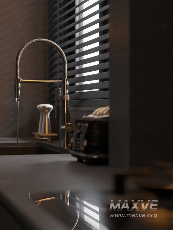 Dark living room and dining room - Image 8