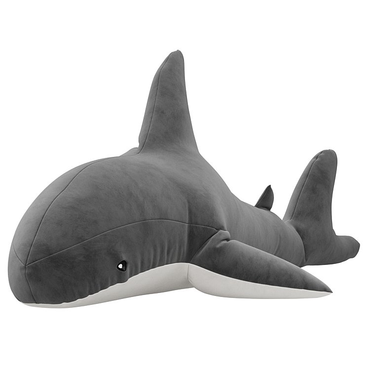 Sleeping Shark Plush Toy - Image 3