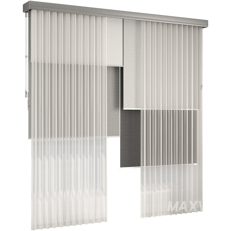 Silk and cotton curtain 021 - Image 2