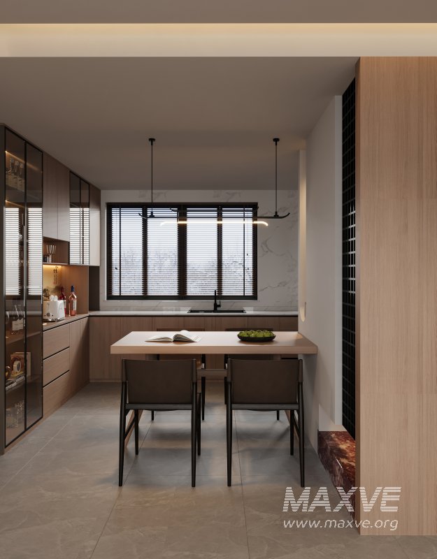 Japanese Living Room Dining Room - Image 5