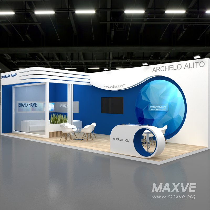 3d booth exhibition - Image 2