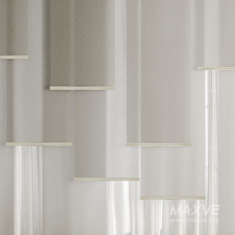 Silk and Panel curtain 034 - Image 4