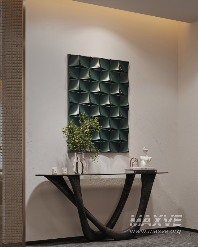 Modern living room and dining room tea room interior scene - Image 6