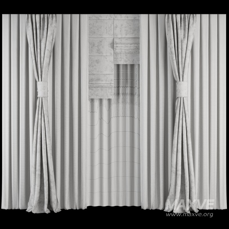 Silk and Cotton Curtain Set 72 - Image 5