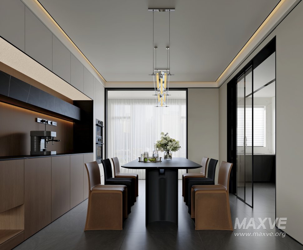 Modern living room dining room - Image 3