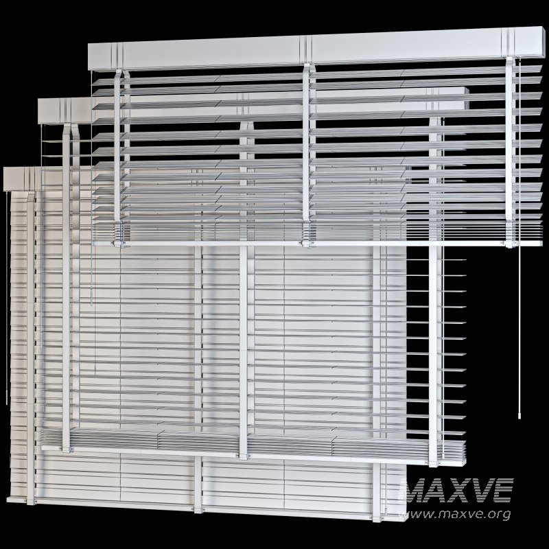 Wooden Blinds Set 020 - Image 6