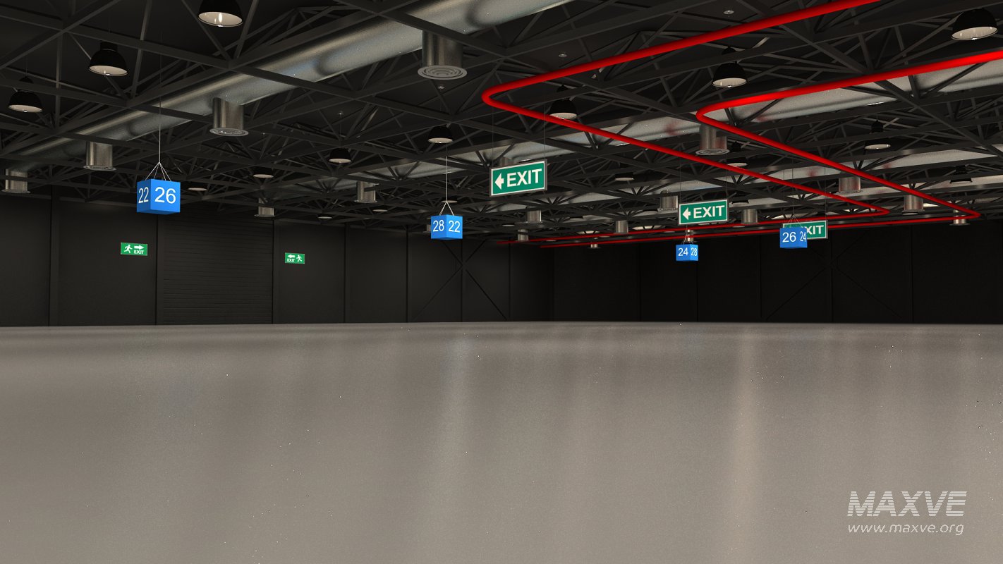 Exhibition Hall ceiling - Image 2