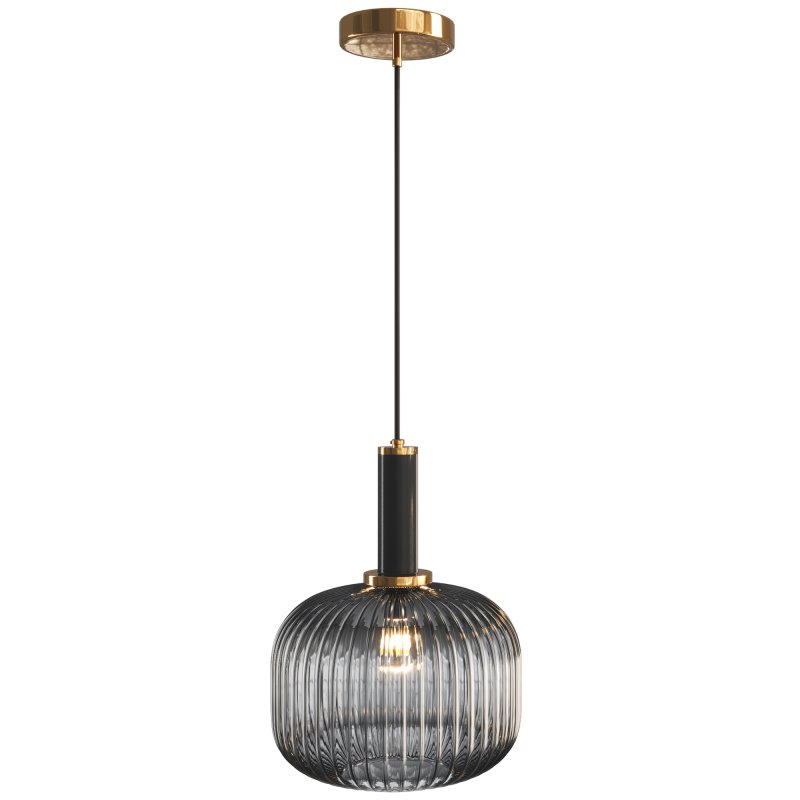 Pendant lamp IRIS BLACK - Image 2