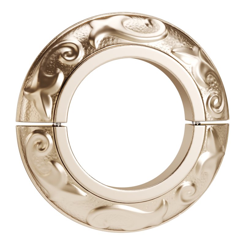 Black Radiator Flanges Aluminum Rustproof Radiator Pipe Flange - Image 2