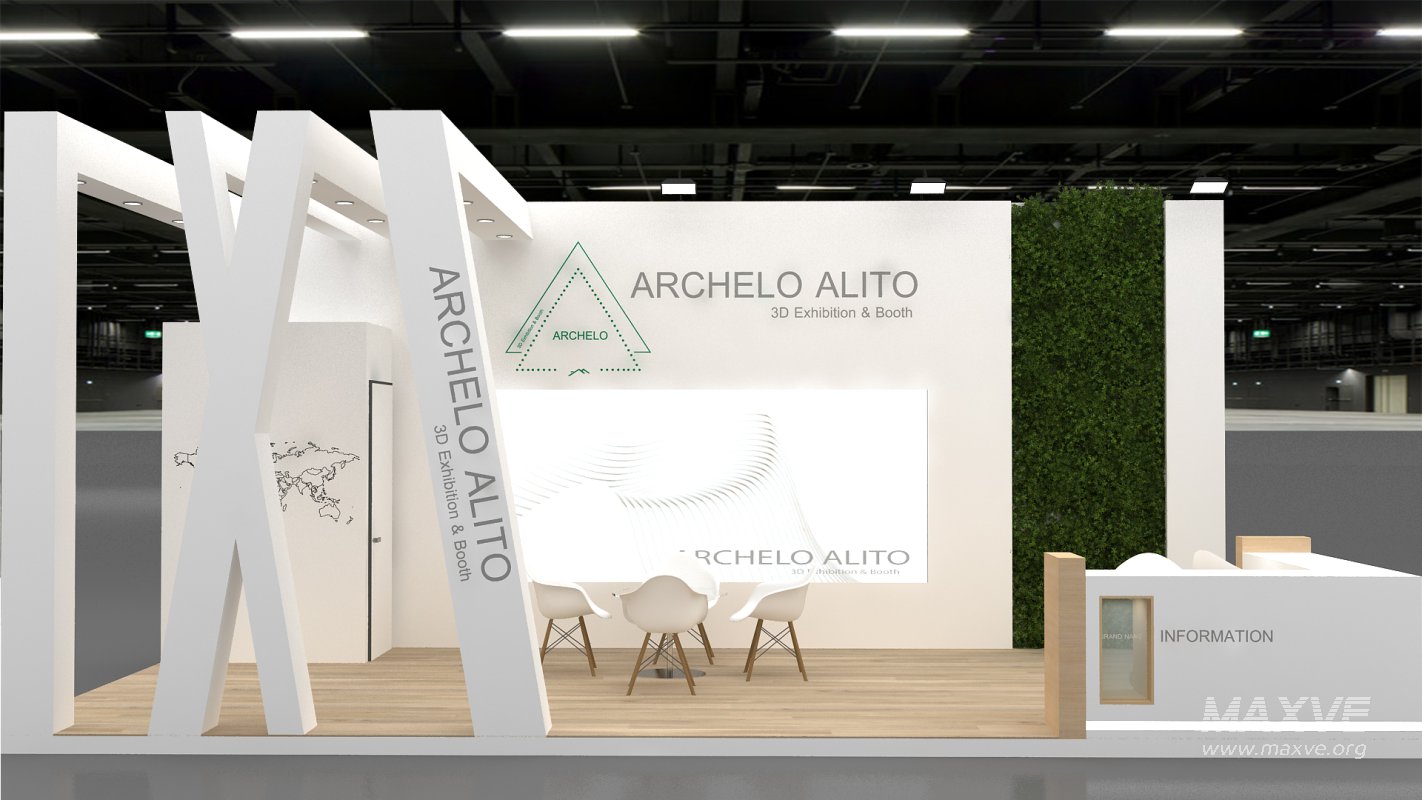 3d exhibition booth stand tradeshow - Image 2