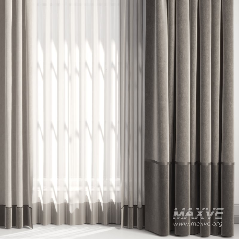 Silk and Cotton Curtain 08 - Image 5