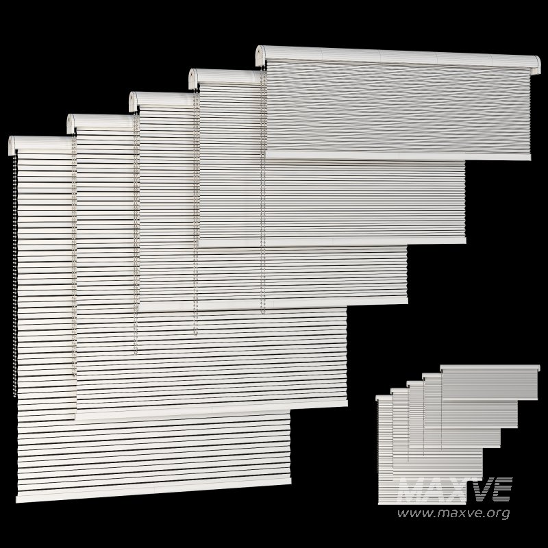Roman Pleated Blinds 023 - Image 5