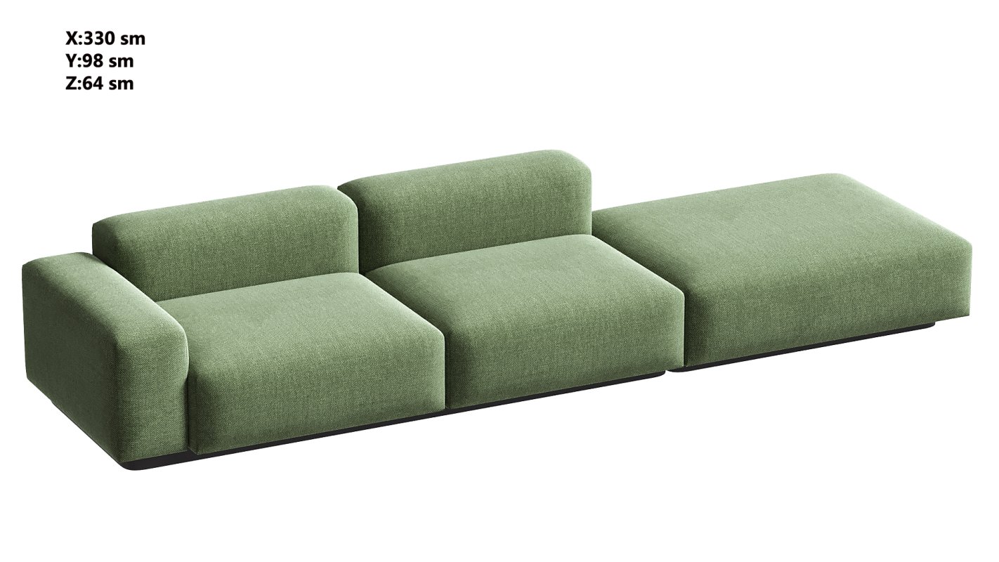 Soft Modular Sofa - Image 4