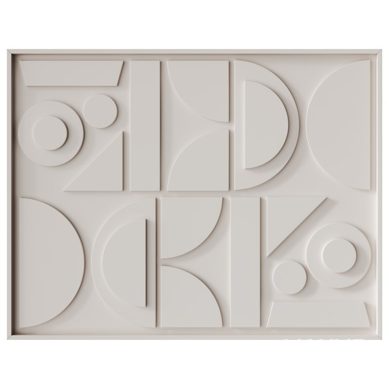 Decorative panel 3D ART RELIEF 02 - Image 2