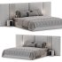 Clerigos Beige Double Bed - Thumbnail 4