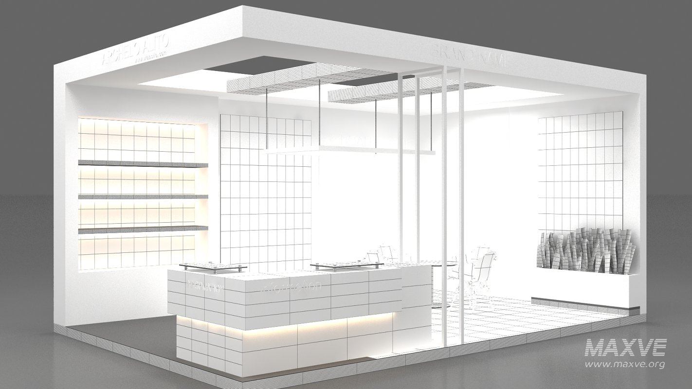3d model stand booth - Image 8
