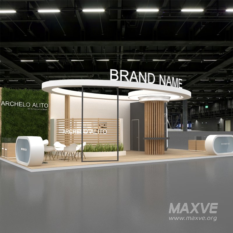 3d exhibition booth stand tradeshow - Image 6