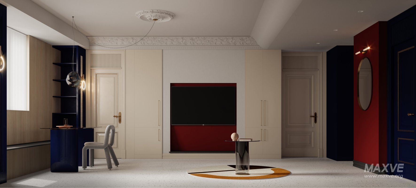 Luxurious living room and dining room - Image 9