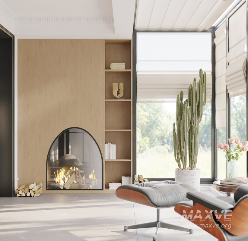 Luxurious living room and dining room - Image 11