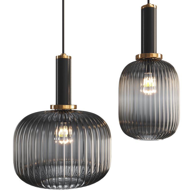 Pendant lamp IRIS BLACK - Image 5