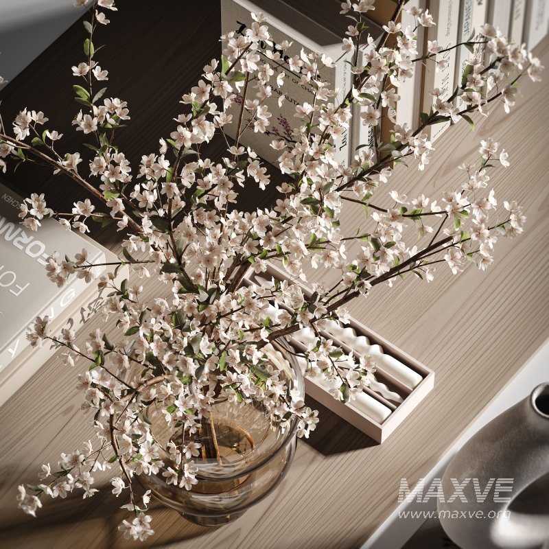 Blossom Harmony Decorative Tabletop Scene - Image 5