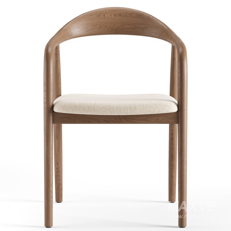 Noris Fabric Dining Chair - Image 3