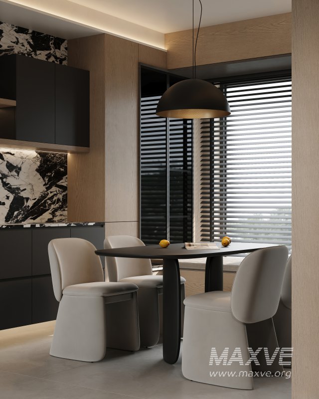 Modern living and dining room - Image 6